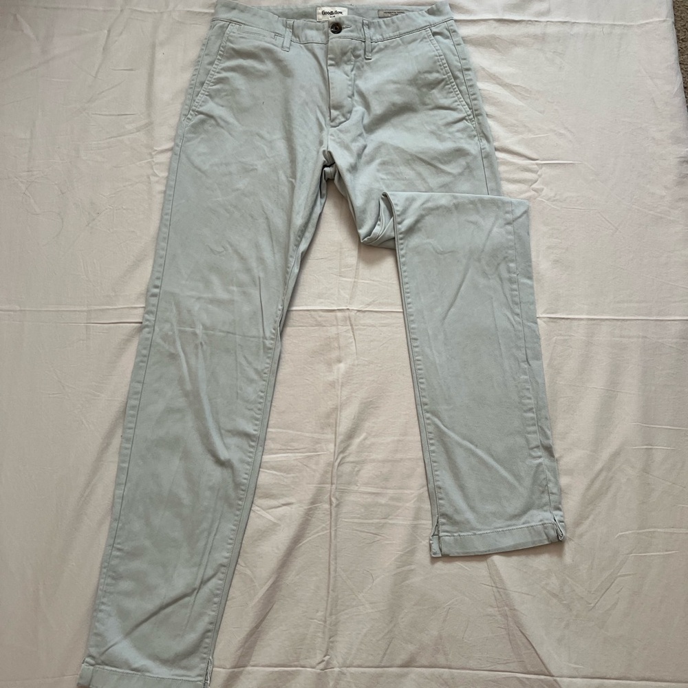 Light Blue Chino Pants